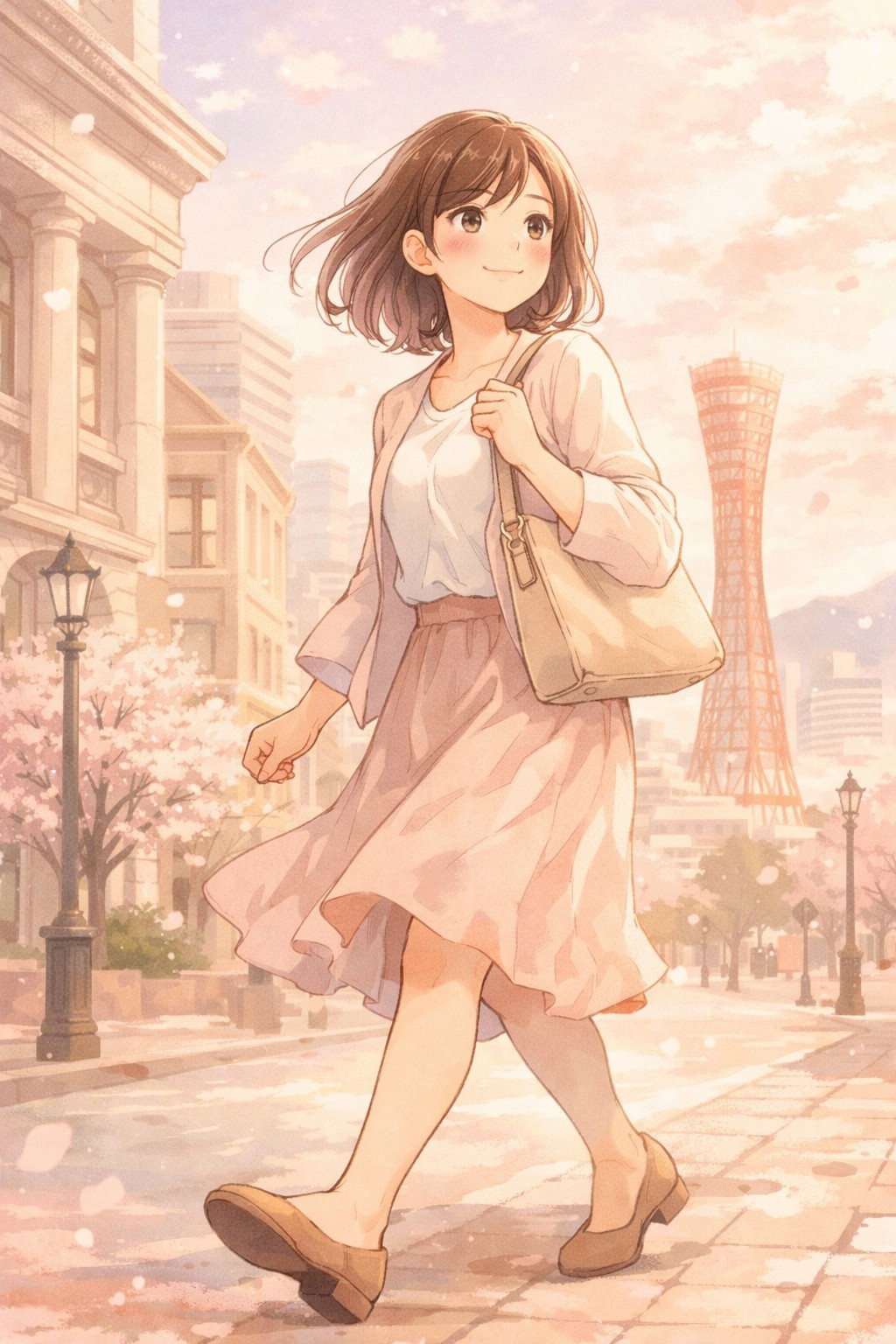 恋愛経験ゼロから6か月で成婚した35歳女性をイメージしたイラスト